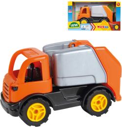 Lena Workies auto funkční popeláři baby set s popelnicí plast v krabici Lena Workies auto funkční popeláři baby set s popelnicí plast v krabici