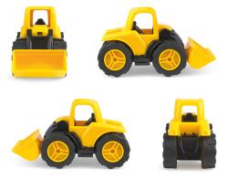 Lena Workies auto nakladač baby 14cm pracovní stroj žlutý plast