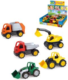 Lena Workies baby auto pracovní volný chod 5 druhů plast