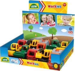 Lena Workies baby auto pracovní volný chod 5 druhů plast