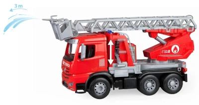 Lena WORXX Auto Mercedes-Benz Arocs funkční hasiči stříká vodu