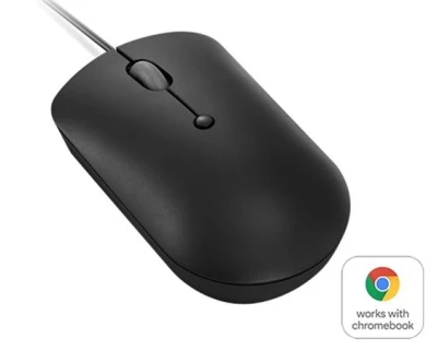 Lenovo CONS myš = 400 = USB-C, drátová, optická , černá