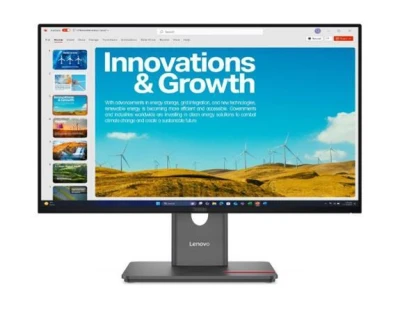 Lenovo LCD P24qd-40 23,8" IPS/16:9/2560x1440/6ms/300nits/1500:1/HDMI/2xDP/USB/USB-C/RJ45/Pivot/šedá