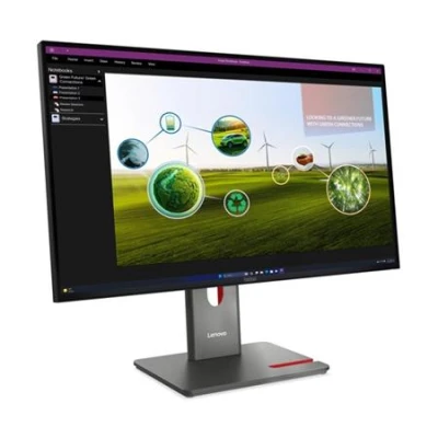 Lenovo LCD P27q-40 27" IPS/2560x1440/6ms/HDMI/DP/4xUSB/Výškově nastavitelný/Pivot/Vesa/Černá