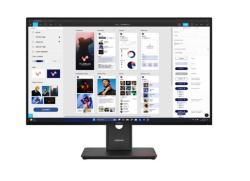 Lenovo LCD T32ud-40 31,5" IPS/3840x2160/6ms/350nits/3x USB-C/HDMI/DP/3x USB-A/RJ45/Pivot/Výškově nastavitelný/VESA/černá