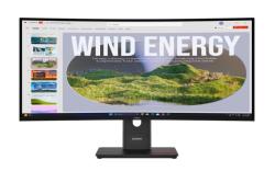 Lenovo LCD T34wd-40 34" 3440x1440 VA zakřivený/6ms/300 cd/m2/3000:1/Repro/HDMI/DP/3xUSB-C/3XUSB/RJ45/VESA/černá
