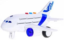 Letadlo 17cm plastové na setrvačník na baterie Světlo Zvuk 2 barvy