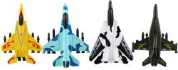 Letadlo bojové stíhačka kovová Top Gun Maverick zpětný chod 4 druhy