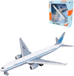 Letadlo dopravní kovové 19cm zpětný chod v krabici Letadlo dopravní kovové 19cm zpětný chod v krabici