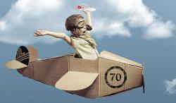 IQ models Letadlo na dálkové ovládání NANO pro děti