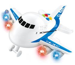 Letadlo na setrvačník s efekty na baterie
