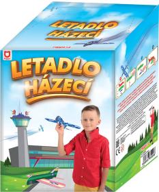 Letadlo soft házecí polystyrenové 20cm na házení různé druhy