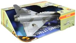 Letadlo stíhací bojové 24cm na setrvačník na baterie Světlo Zvuk CZ plast