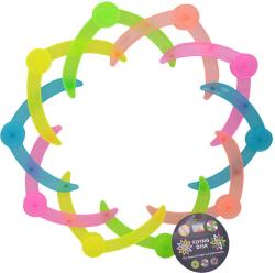 Létající talíř barevný rozložitelný házecí disk plastový