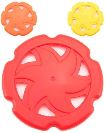 Létající talíř frisbee 22cm házecí disk plastový 3 barvy
