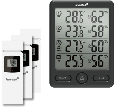 Levenhuk Meteostanice Wezzer PLUS LP20 Levenhuk Meteostanice Wezzer PLUS LP20