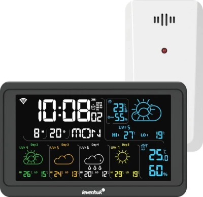 Levenhuk Meteostanice Wezzer PLUS LP80 Levenhuk Meteostanice Wezzer PLUS LP80