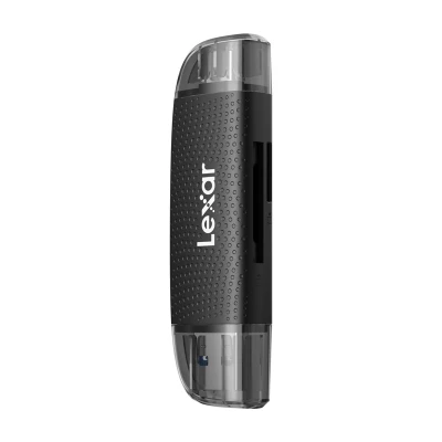 Lexar LRW310X Dual USB-A/C černá čtečka paměťových karet micro SD, SD USB 3.1
