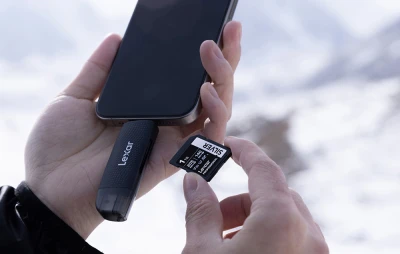 Lexar LRW310X Dual USB-A/C černá čtečka paměťových karet micro SD, SD USB 3.1