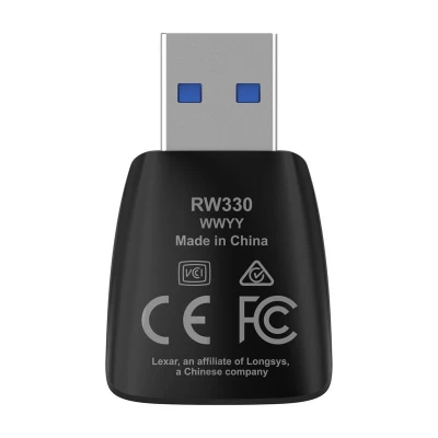 Lexar RW330U USB 3.2 černá čtečka paměťových karet micro SD