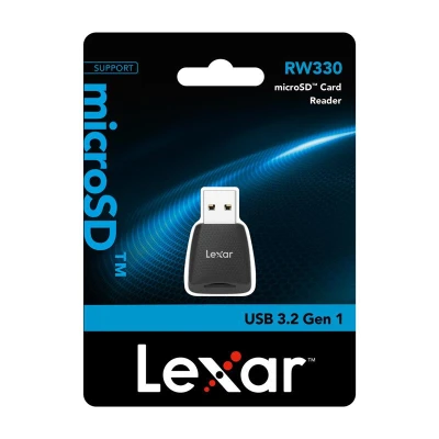 Lexar RW330U USB 3.2 černá čtečka paměťových karet micro SD