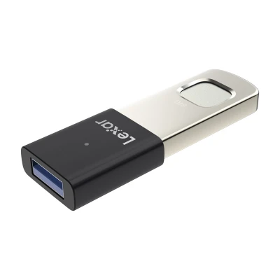 Lexar Fingerprint F35 Pro černo-stříbrný 64GB USB 3.2 flash disk