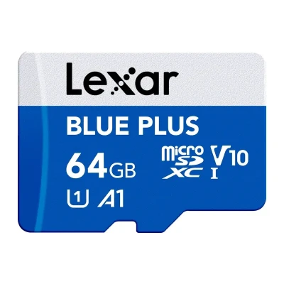 Lexar 3.0 bílo-modrá 64 GB microSD paměťová karta