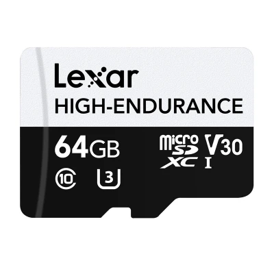 Lexar High-Endurance microSDHC/microSDXC 64GB paměťová karta
