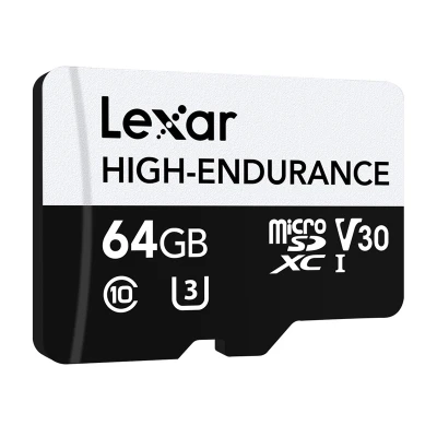 Lexar High-Endurance microSDHC/microSDXC 64GB paměťová karta