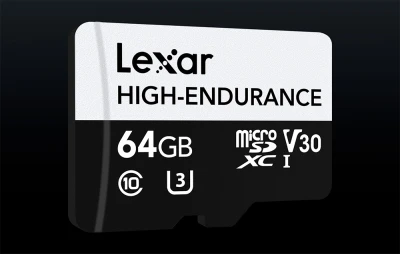 Lexar High-Endurance microSDHC/microSDXC 64GB paměťová karta