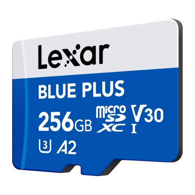 Lexar BLUE PLUS microSDXC 256 GB SD3.0 paměťová karta