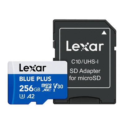 Lexar BLUE PLUS microSDXC 256 GB SD3.0 paměťová karta