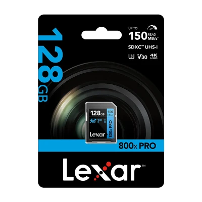Lexar Professional 800x Pro SDXC 128GB paměťová karta