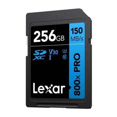 Lexar Professional 800x Pro SDXC 256GB paměťová karta