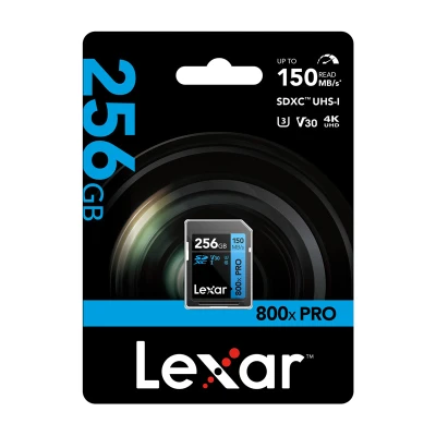 Lexar Professional 800x Pro SDXC 256GB paměťová karta