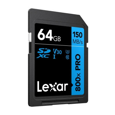 Lexar Professional 800x Pro SDXC 64GB paměťová karta