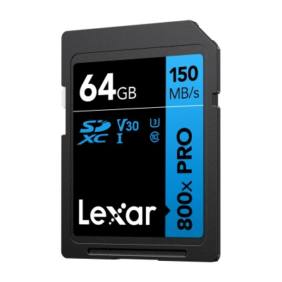 Lexar Professional 800x Pro SDXC 64GB paměťová karta