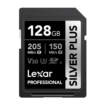 Lexar Professional SILVER PLUS SDXC 128GB paměťová karta
