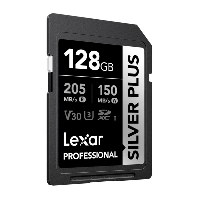 Lexar Professional SILVER PLUS SDXC 128GB paměťová karta
