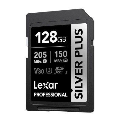 Lexar Professional SILVER PLUS SDXC 128GB paměťová karta