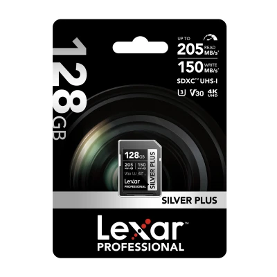 Lexar Professional SILVER PLUS SDXC 128GB paměťová karta