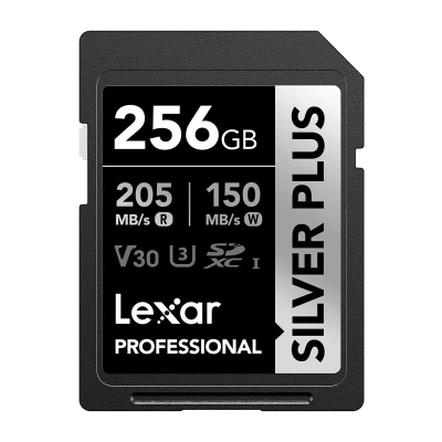 Lexar Professional SILVER PLUS SDXC 256GB paměťová karta