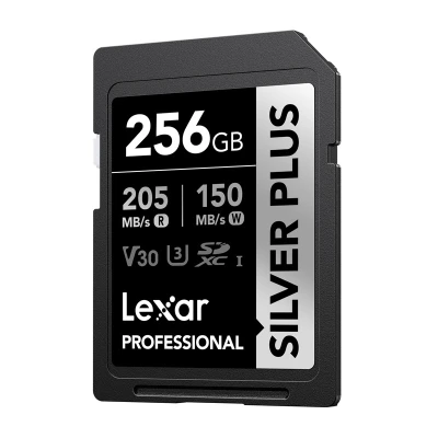Lexar Professional SILVER PLUS SDXC 256GB paměťová karta