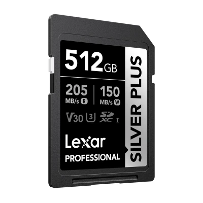 Lexar Professional SILVER PLUS SDXC 512GB paměťová karta