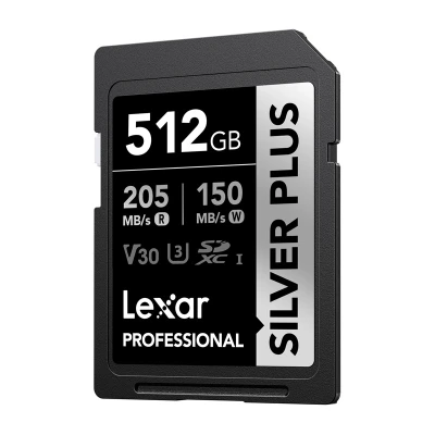 Lexar Professional SILVER PLUS SDXC 512GB paměťová karta