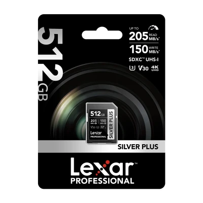 Lexar Professional SILVER PLUS SDXC 512GB paměťová karta