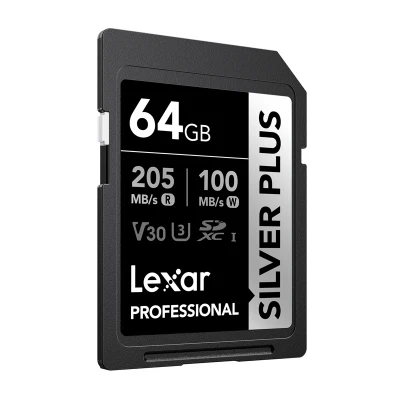 Lexar Professional SILVER PLUS SDXC 64GB paměťová karta