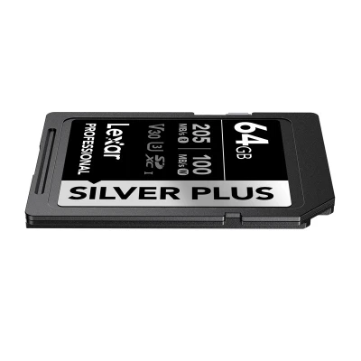 Lexar Professional SILVER PLUS SDXC 64GB paměťová karta