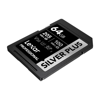 Lexar Professional SILVER PLUS SDXC 64GB paměťová karta