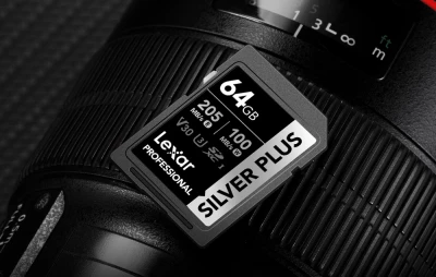 Lexar Professional SILVER PLUS SDXC 64GB paměťová karta